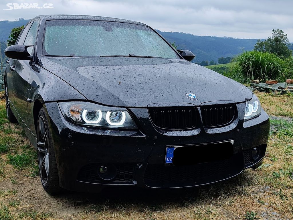 Přední xenonová angel eyes světla - BMW E90/E91 - Valašské Meziříčí, Vsetín  